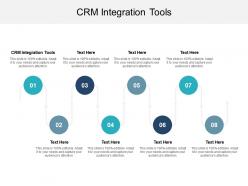 Crm integration tools ppt powerpoint presentation infographic template good cpb