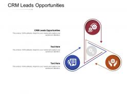 Crm leads opportunities ppt powerpoint presentation inspiration gridlines cpb