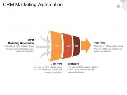 Crm marketing automation ppt powerpoint presentation gallery backgrounds cpb