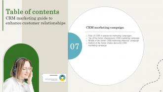 CRM Marketing Guide To Enhance Customer Relationships Powerpoint Presentation Slides MKT CD Graphical Captivating