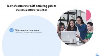 CRM Marketing Guide To Increase Customer Retention MKT CD V Multipurpose Downloadable