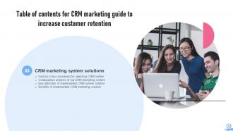 CRM Marketing Guide To Increase Customer Retention MKT CD V Graphical Downloadable
