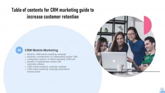 CRM Marketing Guide To Increase Customer Retention MKT CD V Impressive Customizable