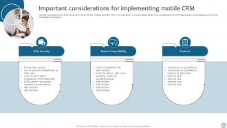 CRM Marketing Important Considerations For Implementing Mobile CRM MKT SS V