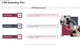 CRM Marketing Plan In Powerpoint And Google Slides Cpb