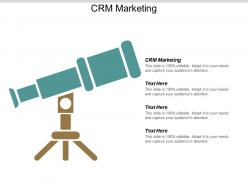 Crm marketing ppt powerpoint presentation outline styles cpb