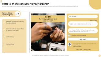 CRM Marketing System Refer A Friend Consumer Loyalty Program MKT SS V