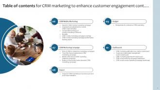 CRM Marketing To Enhance Customer Engagement MKT CD V Aesthatic Customizable