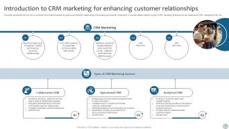 CRM Marketing To Enhance Customer Engagement MKT CD V Adaptable Customizable