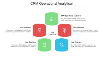 CRM Operational Analytical Ppt Powerpoint Presentation Model Structure Cpb
