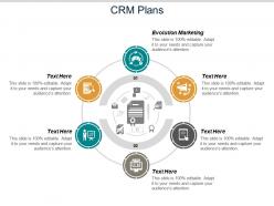 Crm plans ppt powerpoint presentation icon display cpb