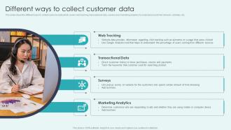 CRM Platforms To Optimize Customer Different Ways To Collect Customer Data