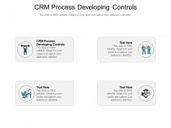 Crm process developing controls ppt powerpoint presentation inspiration model cpb