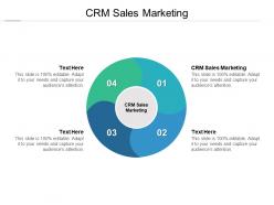 Crm sales marketing ppt powerpoint presentation infographic template cpb