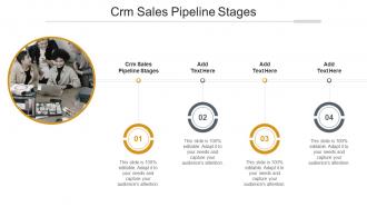 CRM Sales Pipeline Stages In Powerpoint And Google Slides Cpb