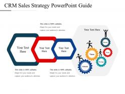 Crm sales strategy powerpoint guide