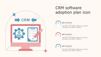 CRM Software Adoption Plan Icon