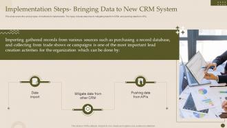 Crm Software Deployment Guide Implementation Steps Bringing Data To New Crm System