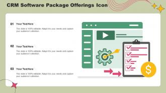 CRM Software Package Offerings Icon