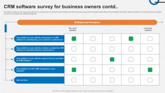 CRM Software Survey For Business Owners Survey SS Content Ready Multipurpose
