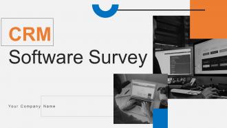 CRM Software Survey Powerpoint Ppt Template Bundles Survey