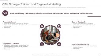 Crm Strategy Tailored And Targeted Marketing Crm System Implementation Guide For Businesses