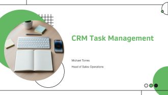 Crm Task Management PPT Slides VA