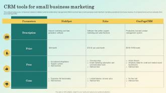 Crm Tools For Small Business Marketing