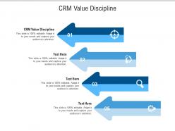 Crm value discipline ppt powerpoint presentation ideas shapes cpb