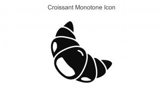 Croissant Monotone Icon In Powerpoint Pptx Png And Editable Eps Format