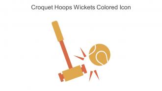 Croquet Hoops Wickets Colored Icon In Powerpoint Pptx Png And Editable Eps Format