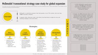 Cross Border Approach To Enhance Global Footprint Strategy CD V Good Professional