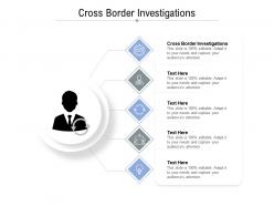 Cross border investigations ppt powerpoint presentation layouts graphics template cpb
