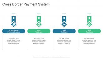 Cross Border Payment System In Powerpoint And Google Slides Cpb