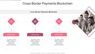 Cross Border Payments Blockchain In Powerpoint And Google Slides Cpb