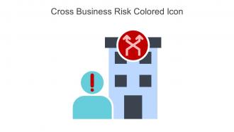 Cross Business Risk Colored Icon In Powerpoint Pptx Png And Editable Eps Format