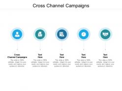Cross channel campaigns ppt powerpoint presentation infographics picture cpb
