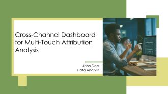 Cross Channel Dashboard For Multi Touch Attribution Analysis PPT Example AT
