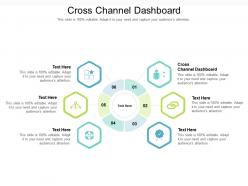 Cross channel dashboard ppt powerpoint presentation professional background image cpb