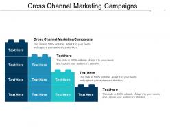Cross channel marketing campaigns ppt powerpoint presentation show introduction cpb