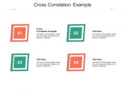 Cross correlation example ppt powerpoint presentation portfolio elements cpb