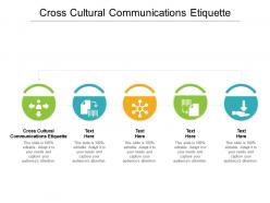 Cross cultural communications etiquette ppt powerpoint presentation file introduction cpb