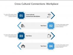 Cross cultural connections workplace ppt powerpoint presentation portfolio file cpb