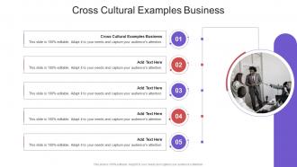Cross Cultural Examples Business In Powerpoint And Google Slides Cpb