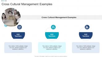 Cross Cultural Management Examples In Powerpoint And Google Slides Cpb