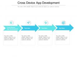 Cross device app development ppt powerpoint presentation icon graphics example cpb