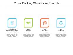 Cross docking warehouse example ppt powerpoint presentation show information cpb