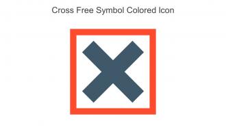 Cross Free Symbol Colored Icon In Powerpoint Pptx Png And Editable Eps Format