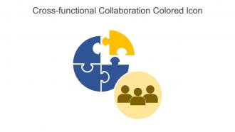 Cross Functional Collaboration Colored Icon In Powerpoint Pptx Png And Editable Eps Format