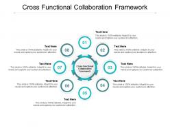 Cross functional collaboration framework ppt powerpoint presentation slides cpb